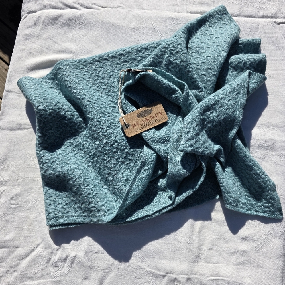 Irish NEW Tags Blarney Woolen Mills Ireland Heritage NWT scarf - Picture 9 of 11